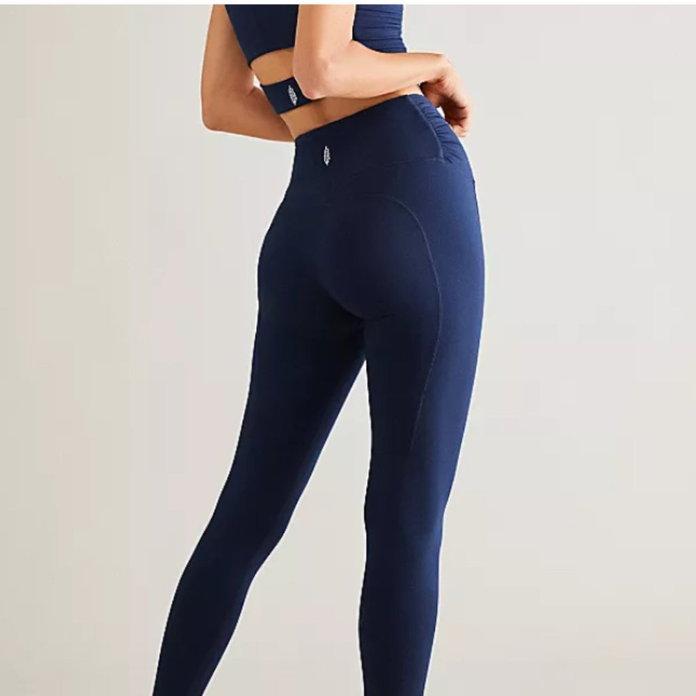 FP Movement Free People High rise ankle breathe deeper leggings